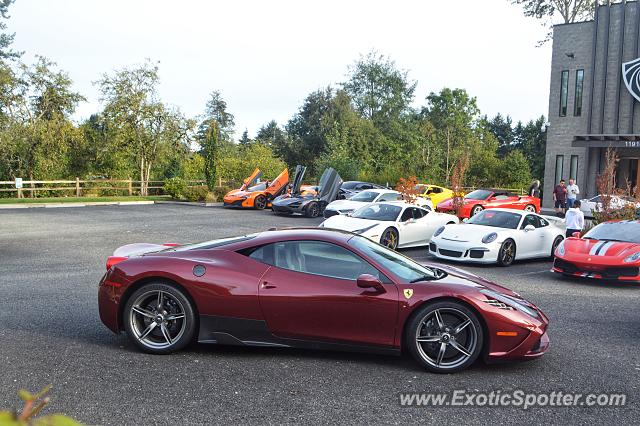 Ferrari 458 Italia spotted in Woodinville, Washington