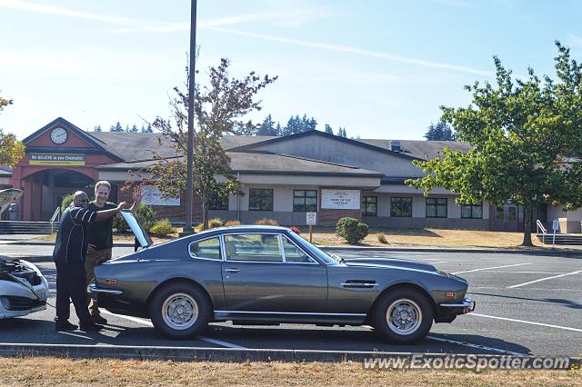 Aston Martin Vantage spotted in Shoreline, Washington