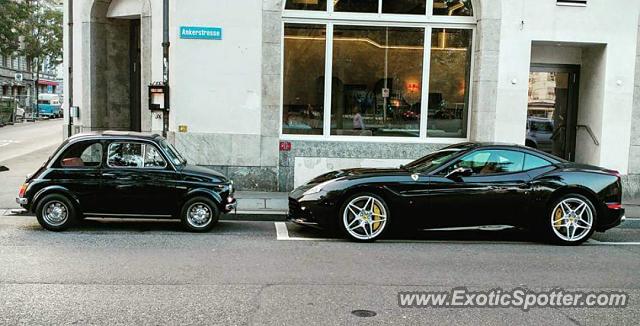 Ferrari California spotted in Zurich, Switzerland
