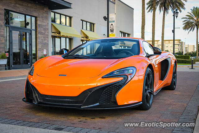 Mclaren 650S spotted in Jacksonville, Florida