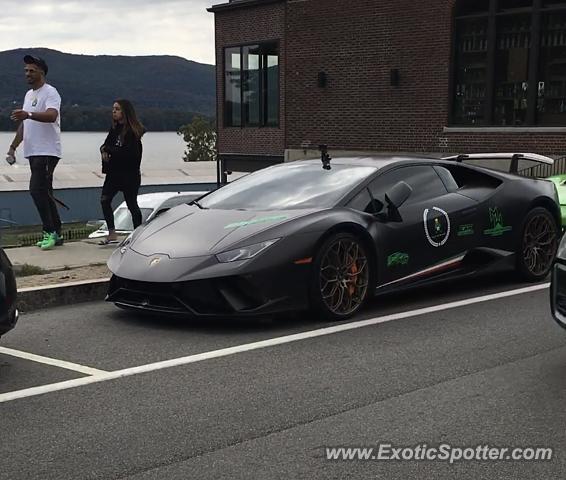 Lamborghini Huracan spotted in Newburgh, New York