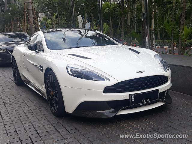Aston Martin Vanquish spotted in Jakarta, Indonesia