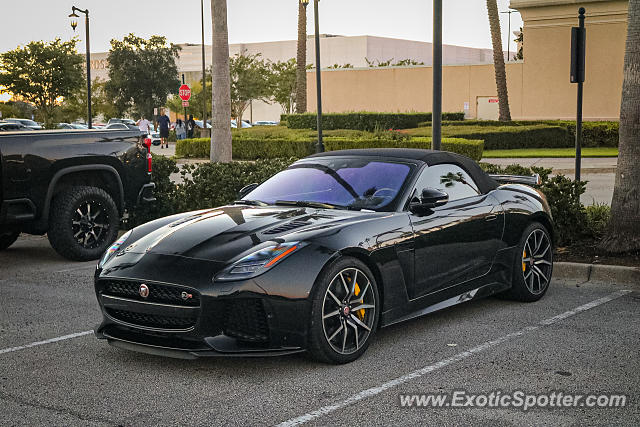 Jaguar F-Type spotted in Jacksonville, Florida