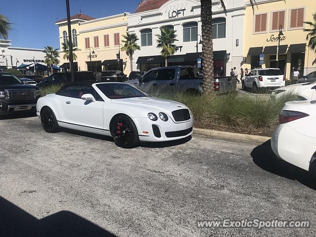 Bentley Continental spotted in Jacksonville, Florida