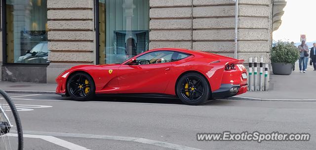 Ferrari 812 Superfast spotted in Zurich, Switzerland