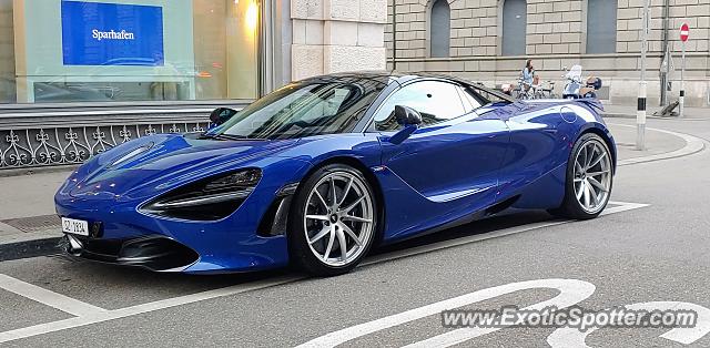Mclaren 720S spotted in Zurich, Switzerland