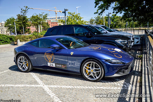 Ferrari Roma spotted in Wrocław, Poland