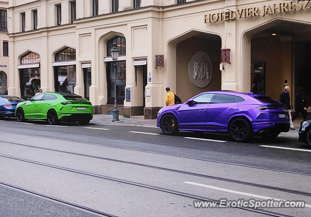 Lamborghini Urus spotted in Munich, Germany