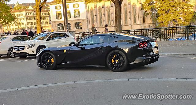 Ferrari 812 Superfast spotted in Zurich, Switzerland