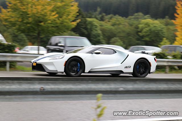 Ford GT spotted in Stavelot, Belgium
