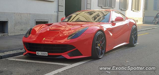 Ferrari F12 spotted in Zurich, Switzerland