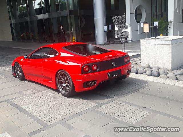 Ferrari 360 Modena spotted in Jakarta, Indonesia