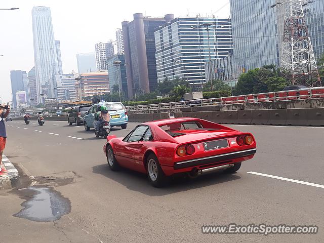 Ferrari 308 spotted in Jakarta, Indonesia