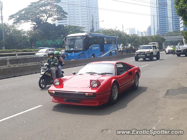 Ferrari 308 spotted in Jakarta, Indonesia