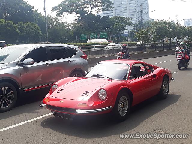 Ferrari 246 Dino spotted in Jakarta, Indonesia