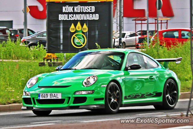 Porsche 911 GT3 spotted in Pärnu, Estonia