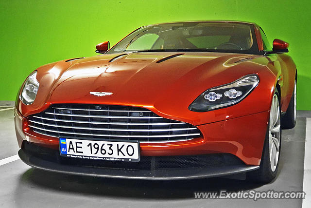 Aston Martin DB11 spotted in Prague, Czech Republic