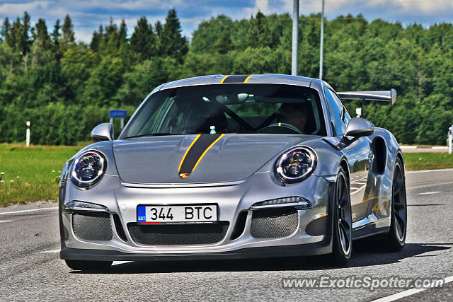 Porsche 911 GT3 spotted in Märjamaa, Estonia