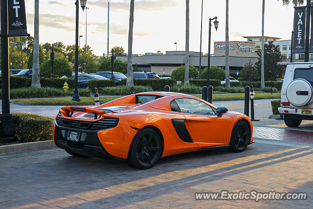 Mclaren 650S spotted in Jacksonville, Florida