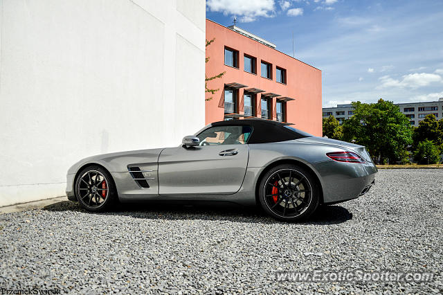 Mercedes SLS AMG spotted in Dresden, Germany