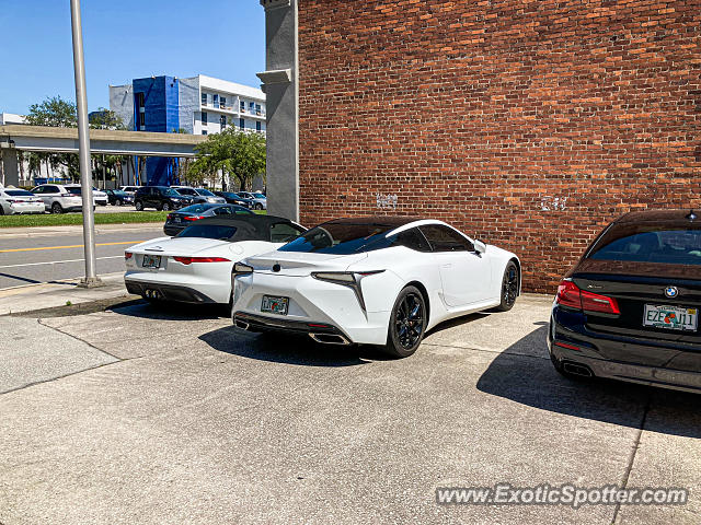 Lexus LC 500 spotted in Jacksonville, Florida