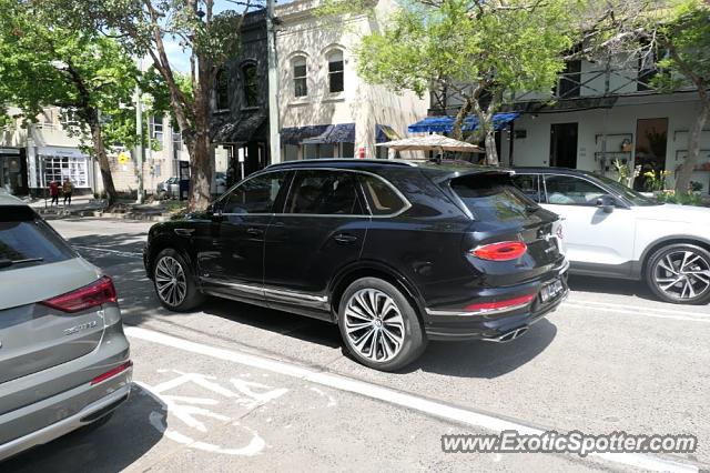 Bentley Bentayga spotted in Sydney, Australia