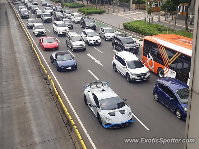 Lamborghini Huracan spotted in Jakarta, Indonesia