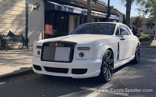 Rolls-Royce Phantom spotted in Pleasanton, California