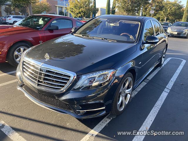 Mercedes Maybach spotted in Dublin, California