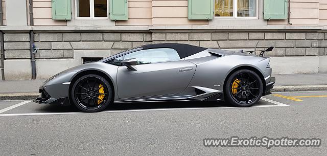 Lamborghini Huracan spotted in Zurich, Switzerland