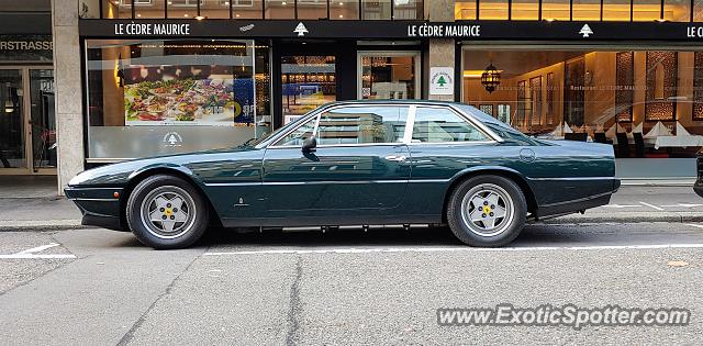 Ferrari 412 spotted in Zurich, Switzerland