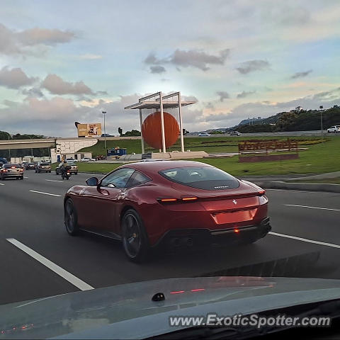 Ferrari Roma spotted in Caracas, Venezuela