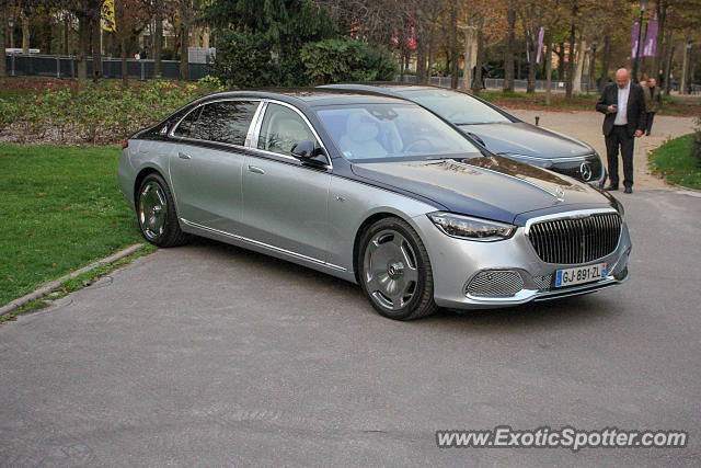 Mercedes Maybach spotted in Paris, France