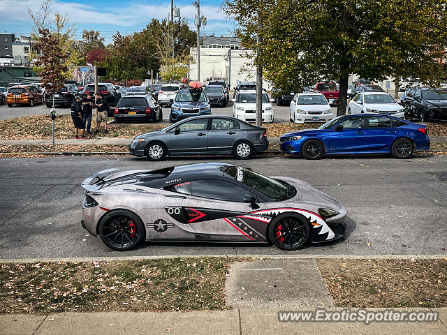 Mclaren 570S spotted in Bloomington, Indiana