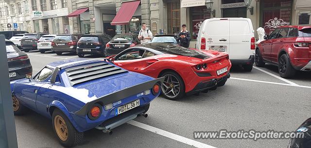 Ferrari F8 Tributo spotted in Zürich, Switzerland