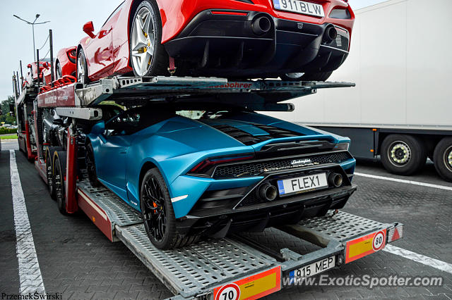 Lamborghini Huracan spotted in Zgorzelec, Poland