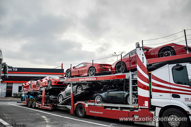 Ferrari F8 Tributo spotted in Zgorzelec, Poland