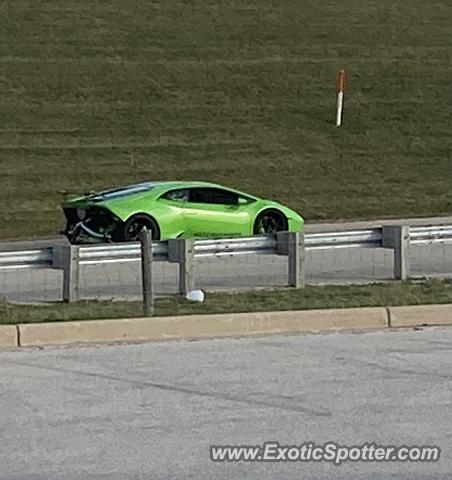 Lamborghini Huracan spotted in Kenosha, Wisconsin