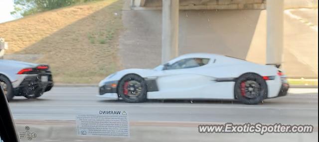 Rimac Concept One spotted in Austin, Texas
