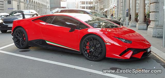 Lamborghini Huracan spotted in Zürich, Switzerland