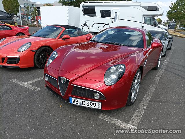 Alfa Romeo 8C spotted in Nürburg, Germany