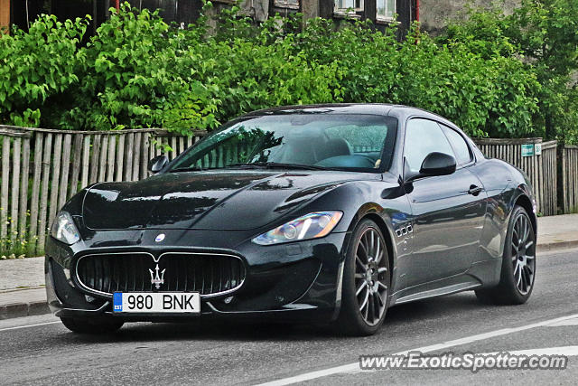 Maserati GranTurismo spotted in Tallinn, Estonia
