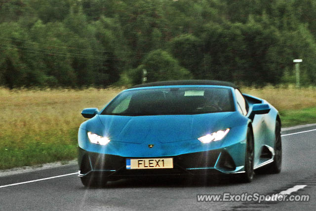 Lamborghini Huracan spotted in Raplamaa, Estonia