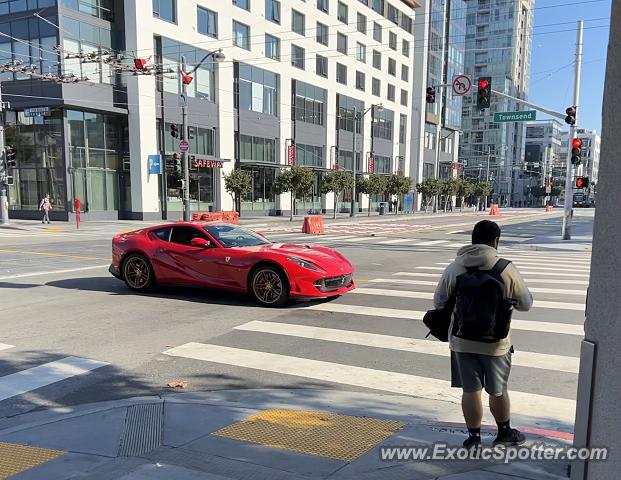 Ferrari 812 Superfast spotted in San Francisco, California
