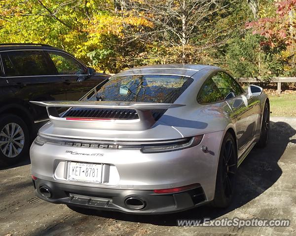 Porsche 911 spotted in Woodstock, Vermont