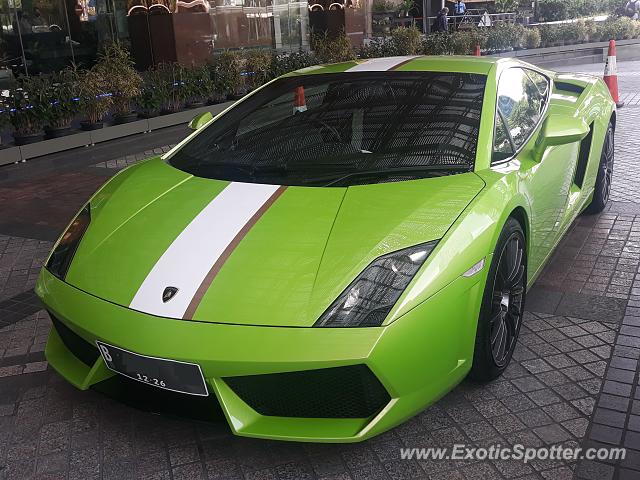 Lamborghini Gallardo spotted in Jakarta, Indonesia