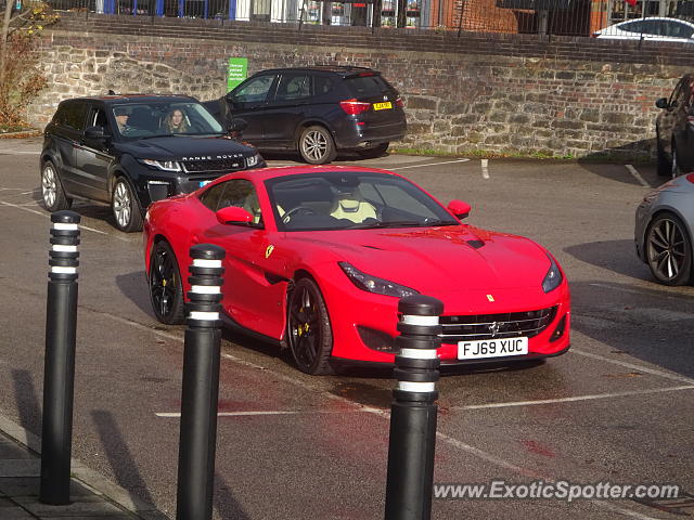 Ferrari Portofino spotted in Alderley Edge, United Kingdom
