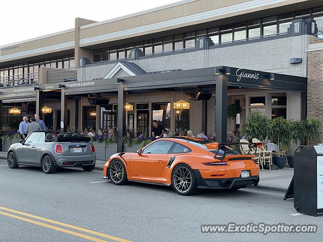 Porsche 911 GT2 spotted in Wayzata, Minnesota