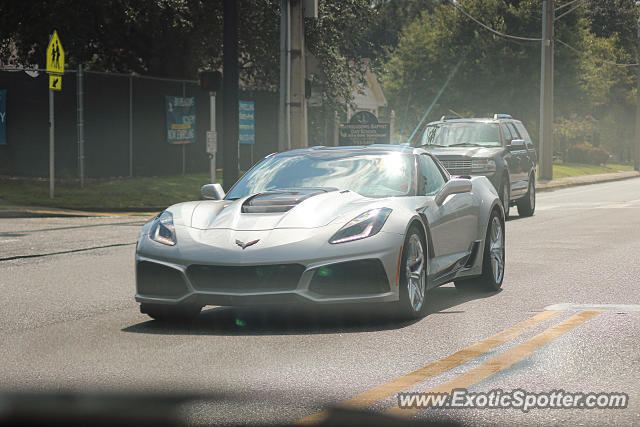 Chevrolet Corvette ZR1 spotted in Jacksonville, Florida