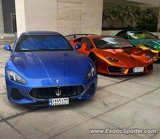 Lamborghini Huracan spotted in Kish Island, Iran